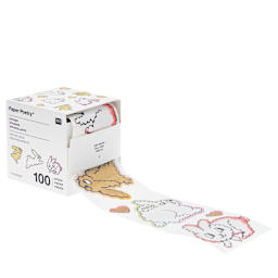 Sticker Rolls Bunnies Roll