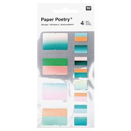 Sticker Sheet Sets Index Green - 4 Shts./Pkg.