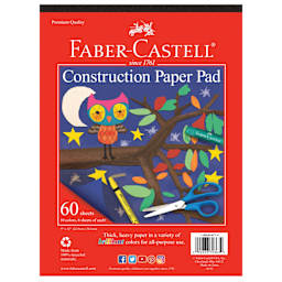 Faber-Castell Construction Paper Pad 9" x 12"