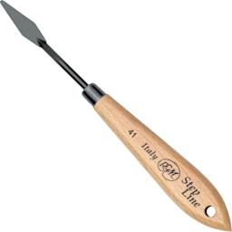 Step Line Black Painting Knives 41B