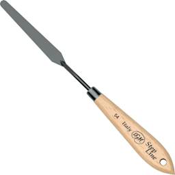 Step Line Black Painting Knives 54B