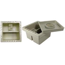 Square Brush Basin Plastic