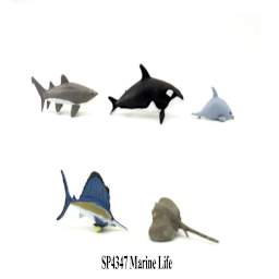 Scene-A-Rama Scene Setters Sets Marine Life - Peggable