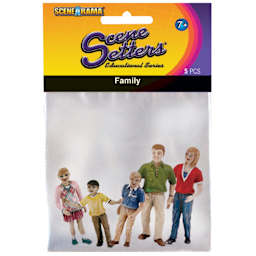 Scene-A-Rama Scene Setters Sets Family - Peggable