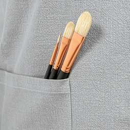 Blick Pinafore Aprons pocket with brushes (not included)