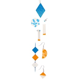 Silicone Molds Pendants Geometric - Outer Mould 4 x 21.5 cm