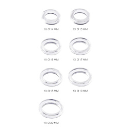 Silicone Molds Rings Slim - Outer Mould 4 x 21.5 cm