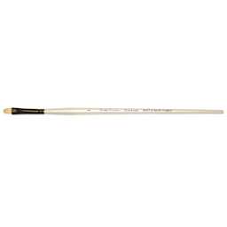 Robert Simmons Simply Simmons Long Handle Brush, Bristle Short Filbert, 4