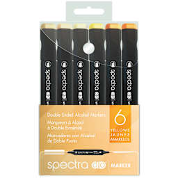 Spectra AD Marker Set 6-Marker Set - Yellows
