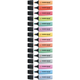 BOSS ORIGINAL Highlighters Set 15-Highlighter Pastel Desk Set