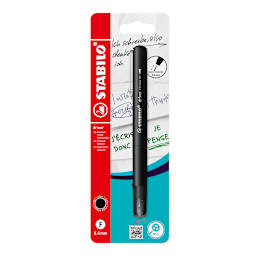 dr!ver Premium Fineliner Black - Fine Tip, Carded