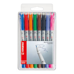 OHPen Universal Pen 8 Color Set - .4mm Non Permanent - Peggable