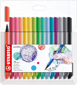 pointMax Pen 15-Pen Set - Peggable