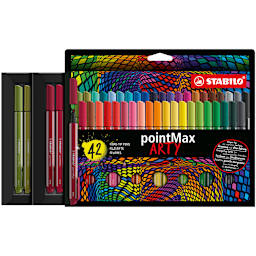 pointMax Pen 42-Pen ARTY Wallet Set - Peggable