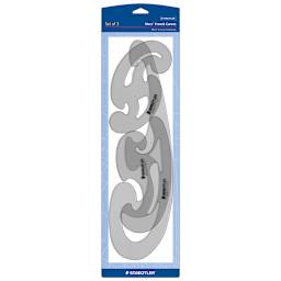 Staedtler French Curve 3Pc Wallet