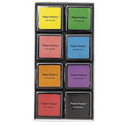 Stamp Ink Pad Sets Essentials - 8-Color Set