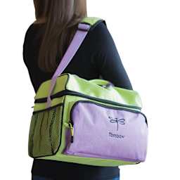 Tombow Tote Bag Green Purple
