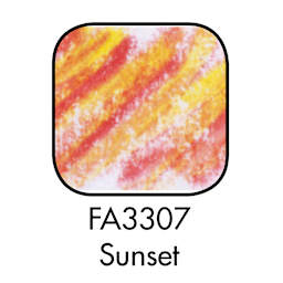 Tritone Colored Pencils Sunset