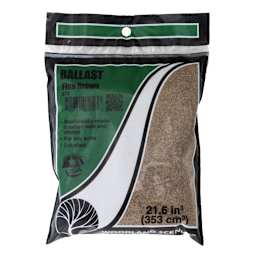 Ballast & Coal Ground Cover Fine - Brown - Peggable
