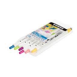 ClickArt Retractable Marker Pen 6-Pen Celebration Set