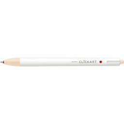 ClickArt Retractable Marker Pen Pale Orange