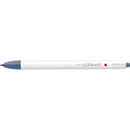 ClickArt Retractable Marker Pen Blue Gray