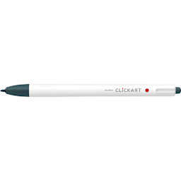 ClickArt Retractable Marker Pen Smokey Blue