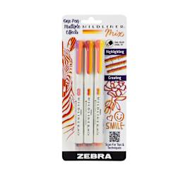 Mildliner Mix Pen 3-Color Warm Set