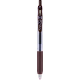 Sarasa Clip Gel Retractable Pen Brown