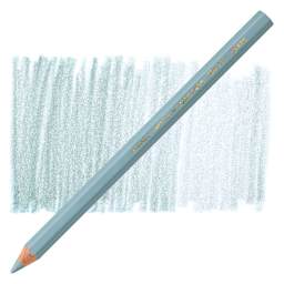Caran d'Ache Colorblock Maxi Metallic Pencil - Green pencil and swatch