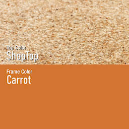 Diversified Spaces Fab-Lab Workbench - Butcher Block Top, Carrot, 60" x 30" - colors