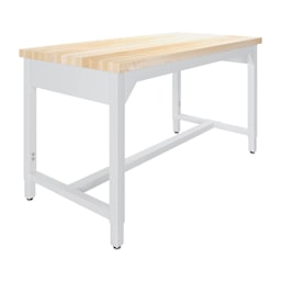 Diversified Spaces Fab-Lab Workbench - Butcher Block Top, 60" x 30"