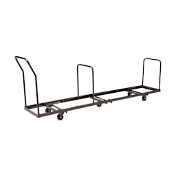 National Public Seating - Angled view of Brown Chair Dolly