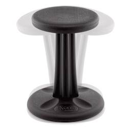 Kore Design Junior Wobble Chair - Black, 16", Shown in motion.