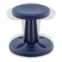 Kore Design Preschool Wobble Stool - Dark Blue, 12", Shown in motion.