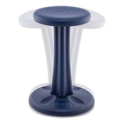 Kore Design Preteen Wobble Chair - Dark Blue, 18-4/5", Shown in motion.