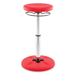 Kore Design Kids Tall Adjustable Chair - Red, Shown at maximum height.