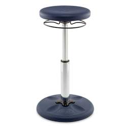 Kore Design Kids Tall Adjustable Chair - Dark Blue, Shown at maximum height.