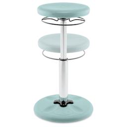 Kore Design Kids Tall Adjustable Chair - Teal - raised and unraised