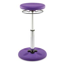 Kore Design Kids Tall Adjustable Chair - Purple, Shown at maximum height.