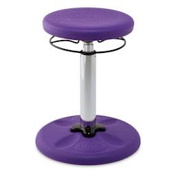 Kore Design Kids Tall Adjustable Chair - Purple, Shown at minimum height.