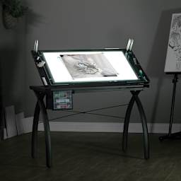 Artograph Futura Light Table by Studio Designs, Shown in use.