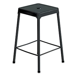 Safco Steel Counter Stool - Black
