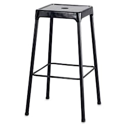 Safco Steel Bar Stool - Black