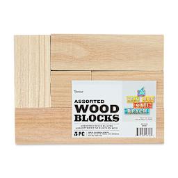 Darice Unfinished Wood Blocks and Cubes