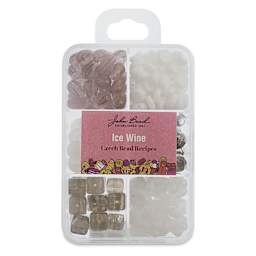John Bead Czech Glass Bead Recipe Box - Ice Wine - front