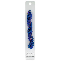 John Bead Twisted Crystal Bead Strands - Siberian Squill - front of packaging