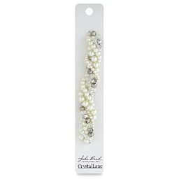 John Bead Twisted Crystal Bead Strands - Baneberry - front of packaging