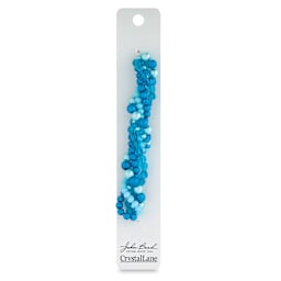 John Bead Twisted Crystal Bead Strands - Brunnera - front of packaging