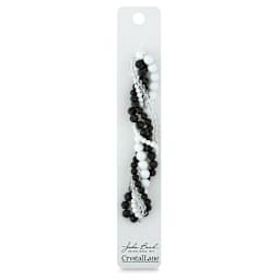 John Bead Twisted Crystal Bead Strands - Tuberose - front of packaging